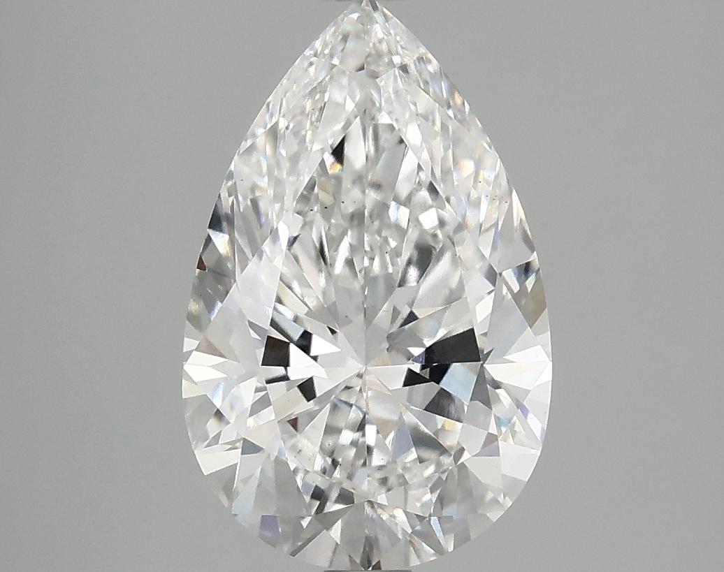 3.0 Carat Pear Shaped Ideal Cut VS2 IGI Certified Lab Grown Diamond