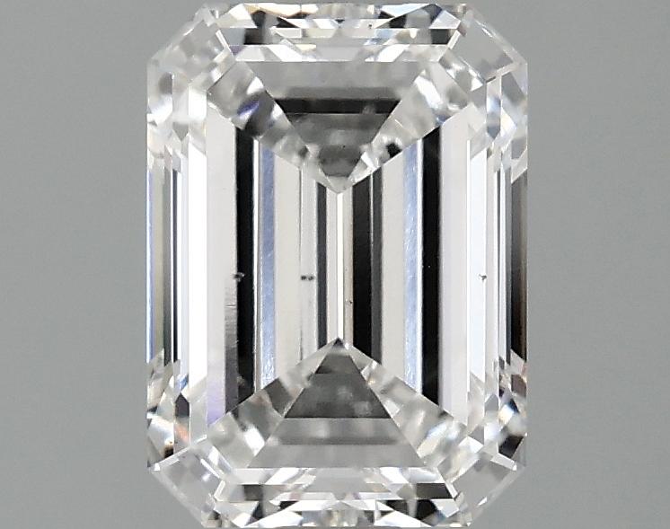 2.05 Carat Emerald Shaped Excellent Cut VS2 IGI Certified Lab Grown Diamond