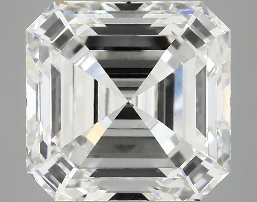 5.09 Carat Asscher Shaped Ideal Cut VS1 IGI Certified Lab Grown Diamond