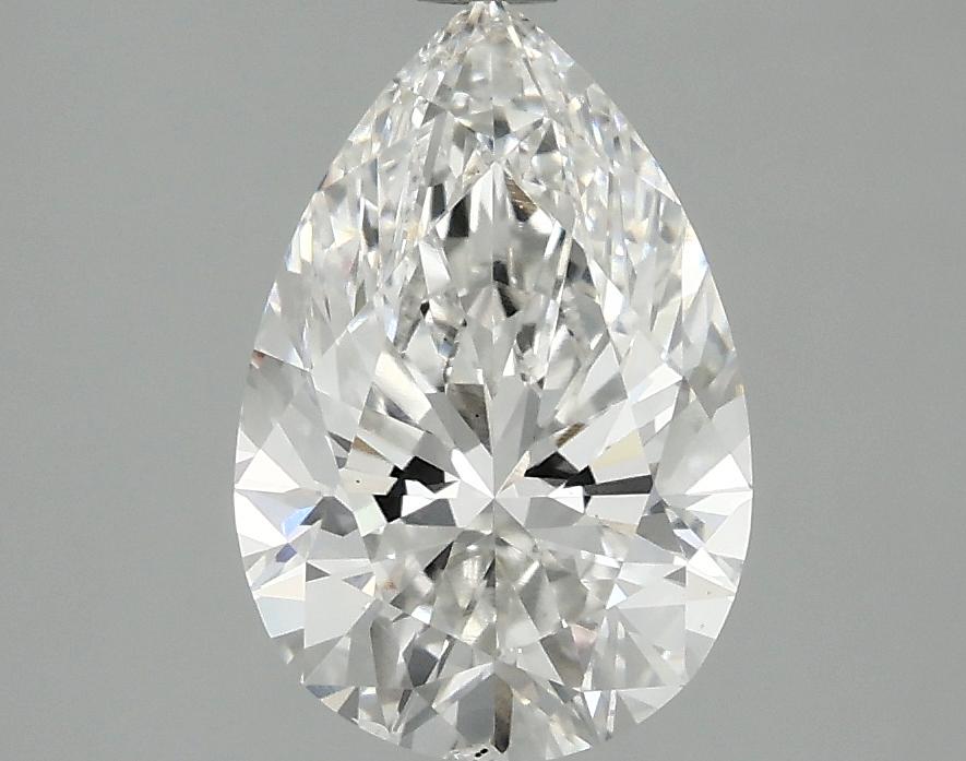2.01 Carat Pear Shaped Excellent Cut SI1 IGI Certified Lab Grown Diamond