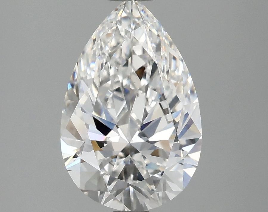 1.92 Carat Pear Shaped Excellent Cut VVS2 IGI Certified Lab Grown Diamond