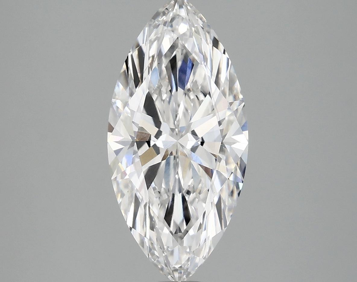 2.28 Carat Marquise Shaped Excellent Cut VS1 IGI Certified Lab Grown Diamond