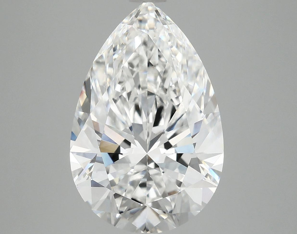 5.07 Carat Pear Shaped Excellent Cut VS1 IGI Certified Lab Grown Diamond