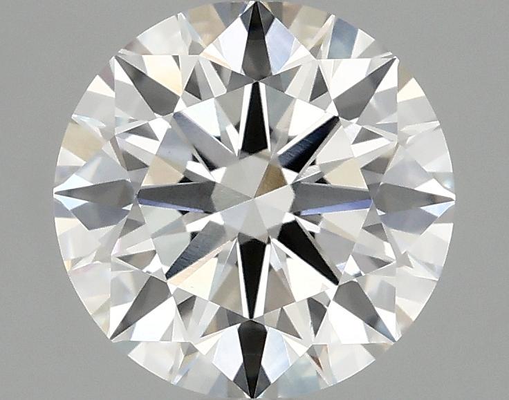 2.04 Carat Round Shaped Ideal Cut VVS2 IGI Certified Lab Grown Diamond