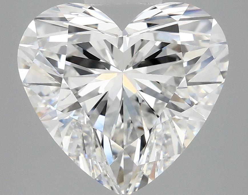 4.1 Carat Heart Shaped Ideal Cut VVS2 IGI Certified Lab Grown Diamond