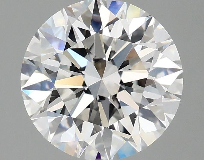 2.07 Carat Round Shaped Excellent Cut VVS2 IGI Certified Lab Grown Diamond