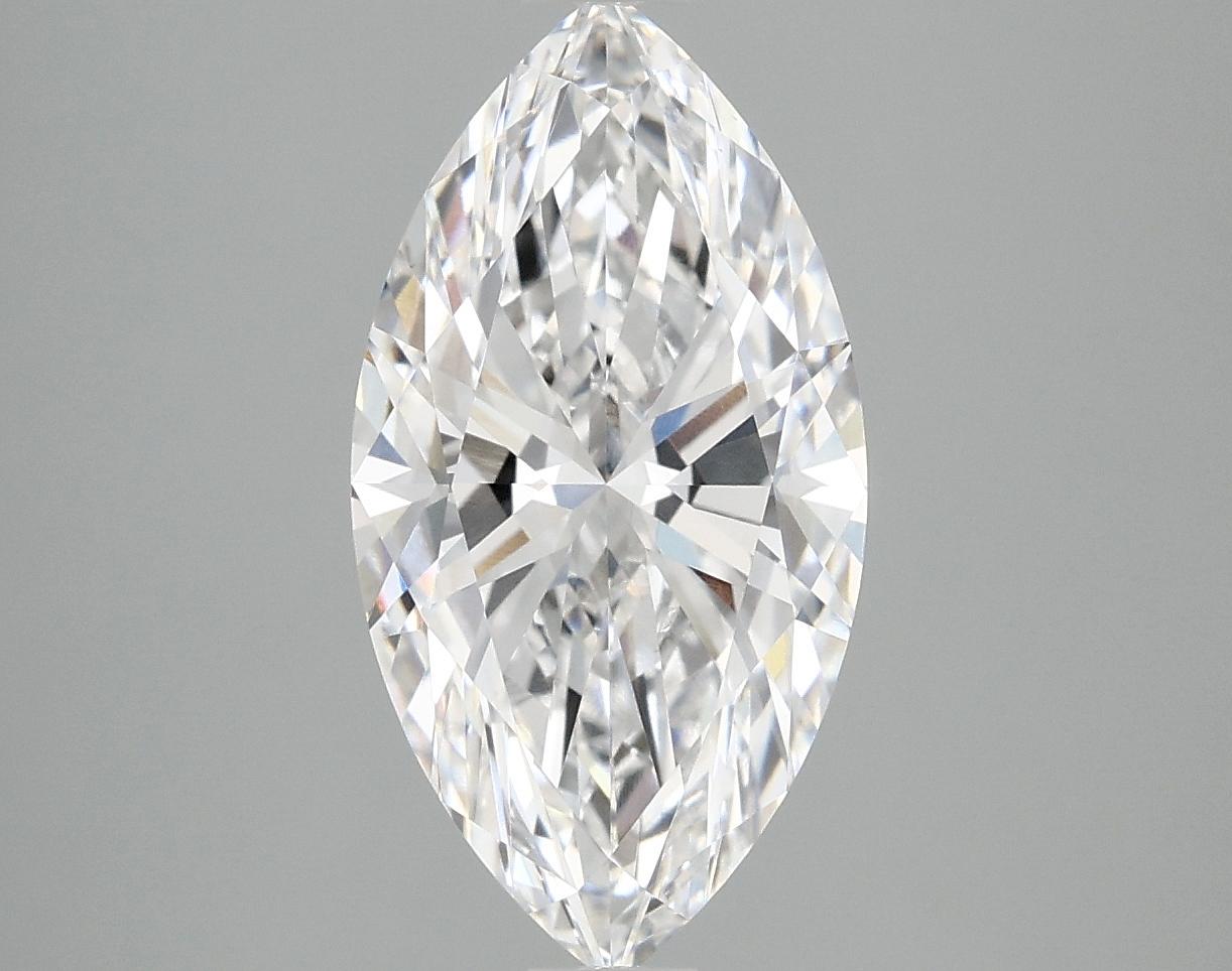 3.1 Carat Marquise Shaped Ideal Cut VVS2 IGI Certified Lab Grown Diamond