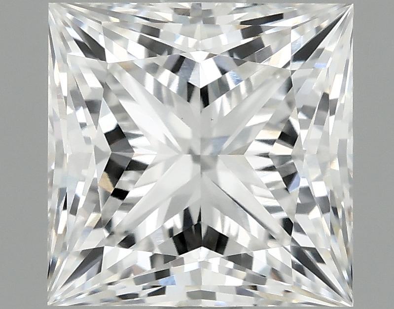1.85 Carat Princess Shaped Ideal Cut VVS2 IGI Certified Lab Grown Diamond