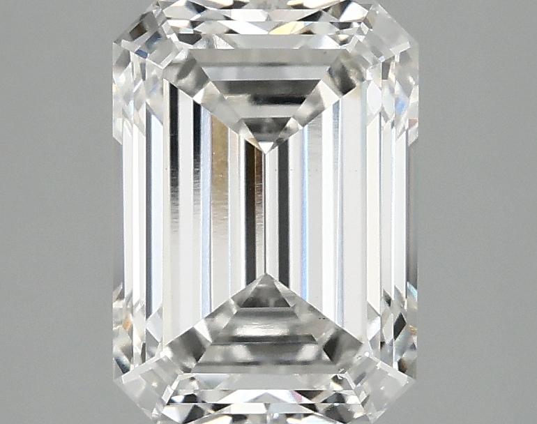 2.58 Carat Emerald Shaped Excellent Cut VS1 IGI Certified Lab Grown Diamond