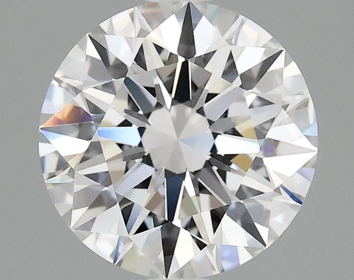 2.07 Carat Round Shaped Ideal Cut VVS2 IGI Certified Lab Grown Diamond