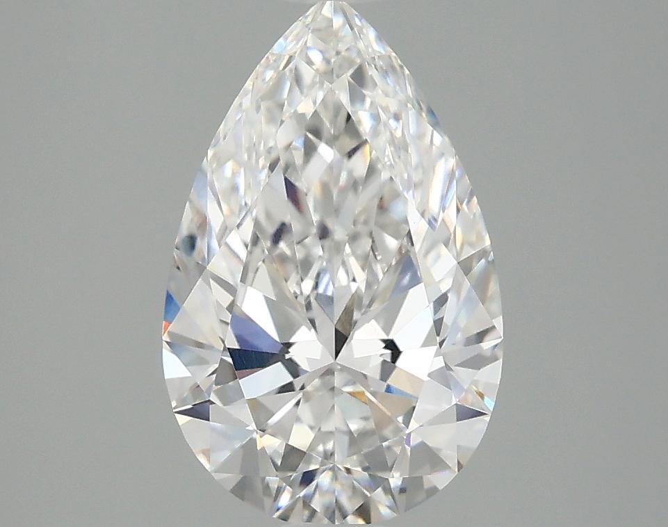 1.98 Carat Pear Shaped Ideal Cut VVS2 IGI Certified Lab Grown Diamond