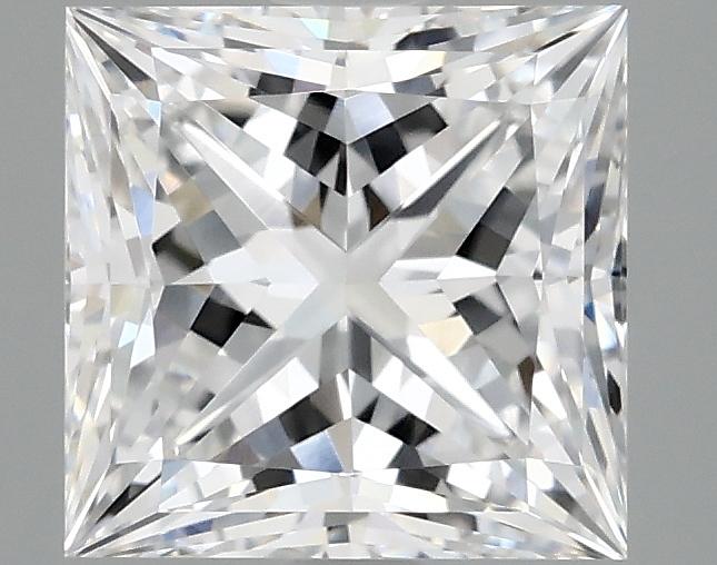2.09 Carat Princess Shaped Ideal Cut VVS2 IGI Certified Lab Grown Diamond