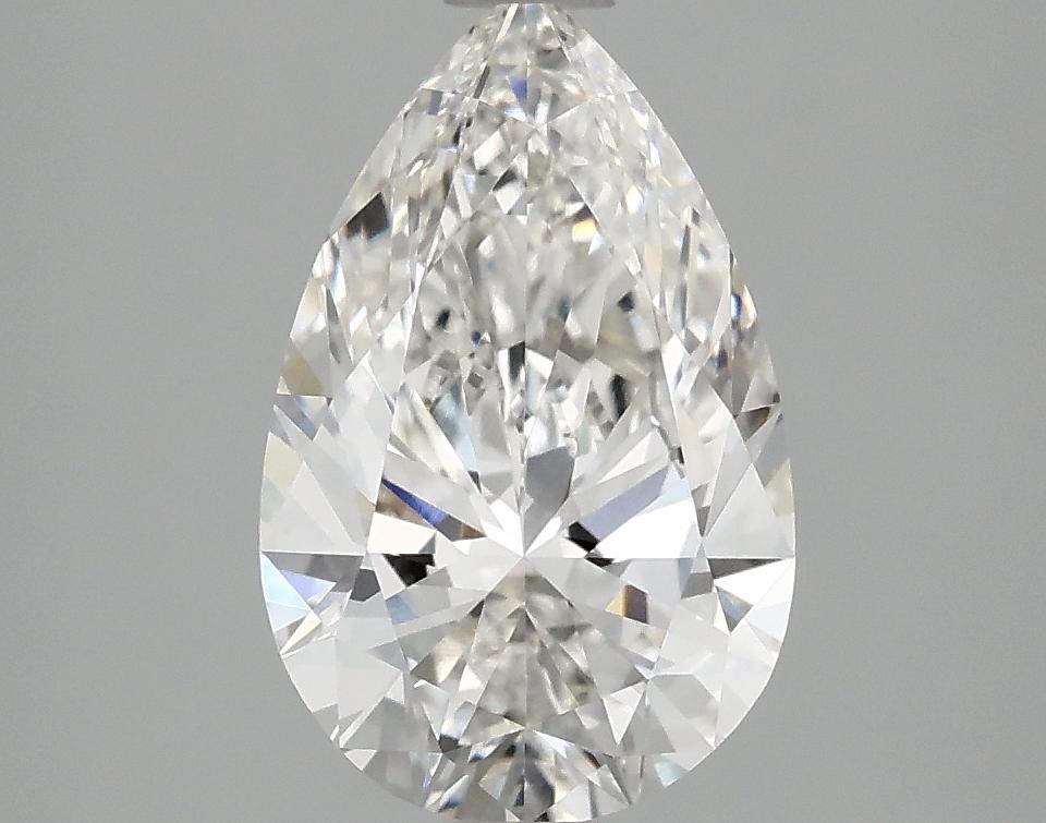 2.05 Carat Pear Shaped Ideal Cut VVS2 IGI Certified Lab Grown Diamond