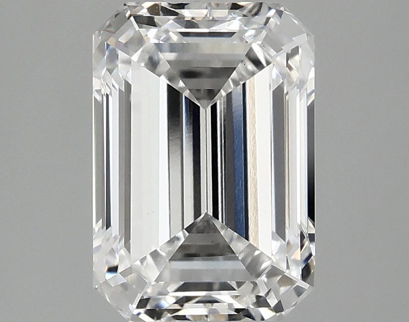 2.81 Carat Emerald Shaped Ideal Cut VS2 IGI Certified Lab Grown Diamond