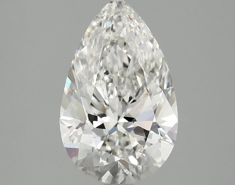2.09 Carat Pear Shaped Ideal Cut SI1 IGI Certified Lab Grown Diamond