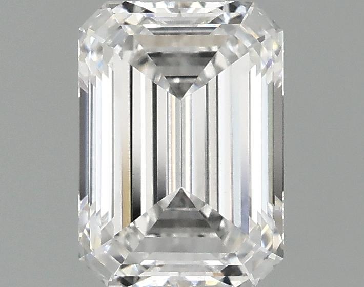 1.07 Carat Emerald Shaped Ideal Cut VVS2 IGI Certified Lab Grown Diamond