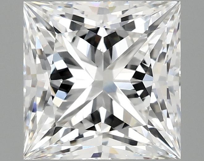 2.07 Carat Princess Shaped Ideal Cut VVS2 IGI Certified Lab Grown Diamond