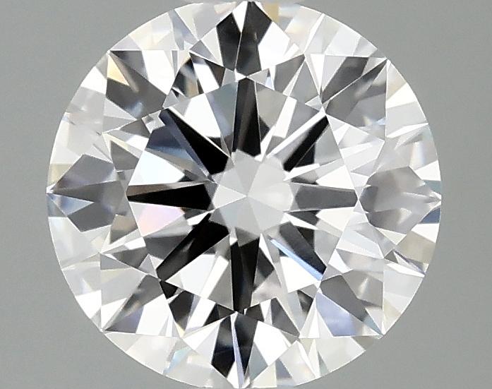 2.06 Carat Round Shaped Ideal Cut VVS2 IGI Certified Lab Grown Diamond
