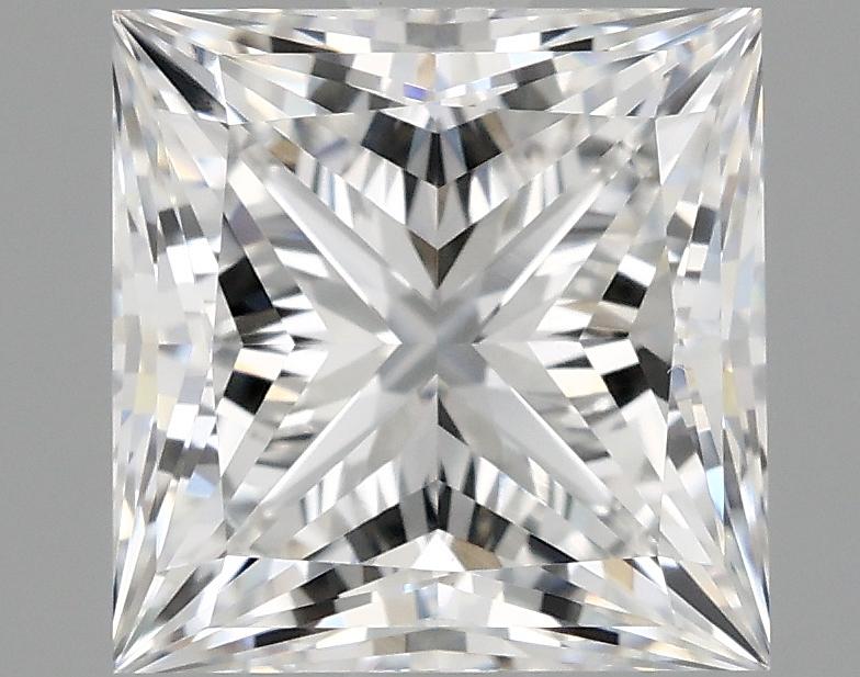 2.03 Carat Princess Shaped Ideal Cut VVS2 IGI Certified Lab Grown Diamond