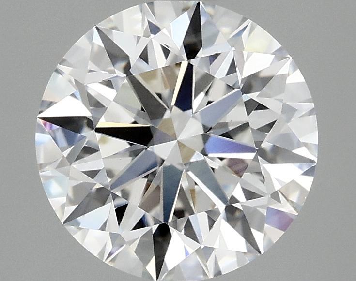 2.56 Carat Round Shaped Excellent Cut VVS2 IGI Certified Lab Grown Diamond