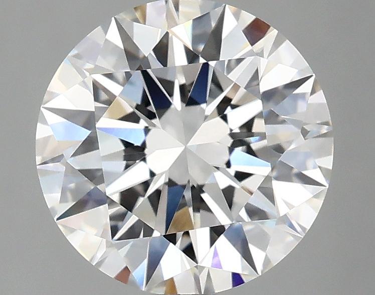 2.54 Carat Round Shaped Ideal Cut VVS2 IGI Certified Lab Grown Diamond