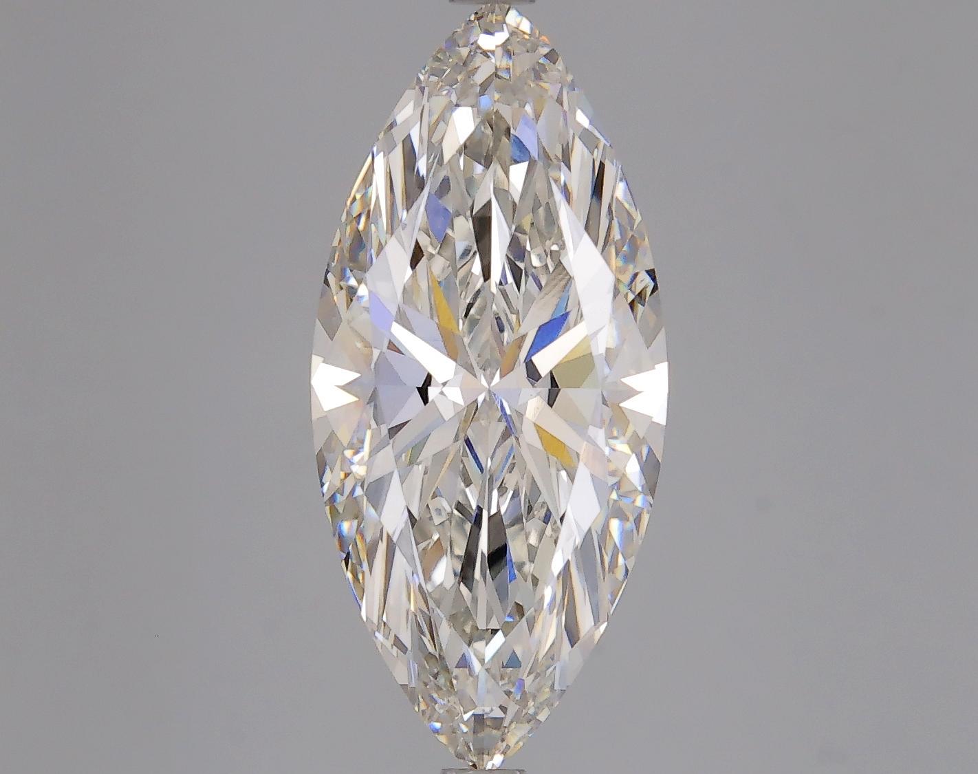 4.4 Carat Marquise Shaped Excellent Cut VS1 IGI Certified Lab Grown Diamond