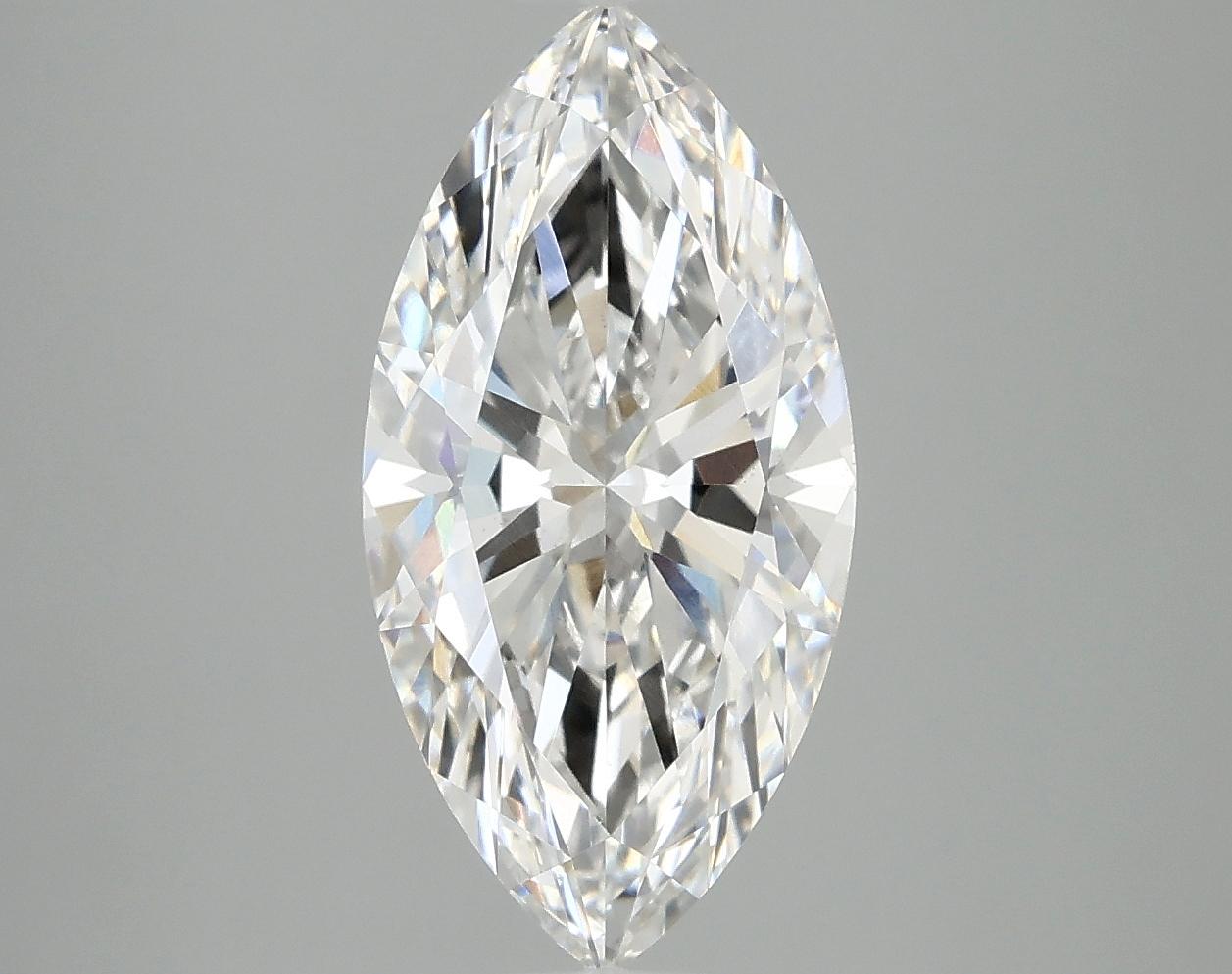 3.02 Carat Marquise Shaped Ideal Cut VS1 IGI Certified Lab Grown Diamond