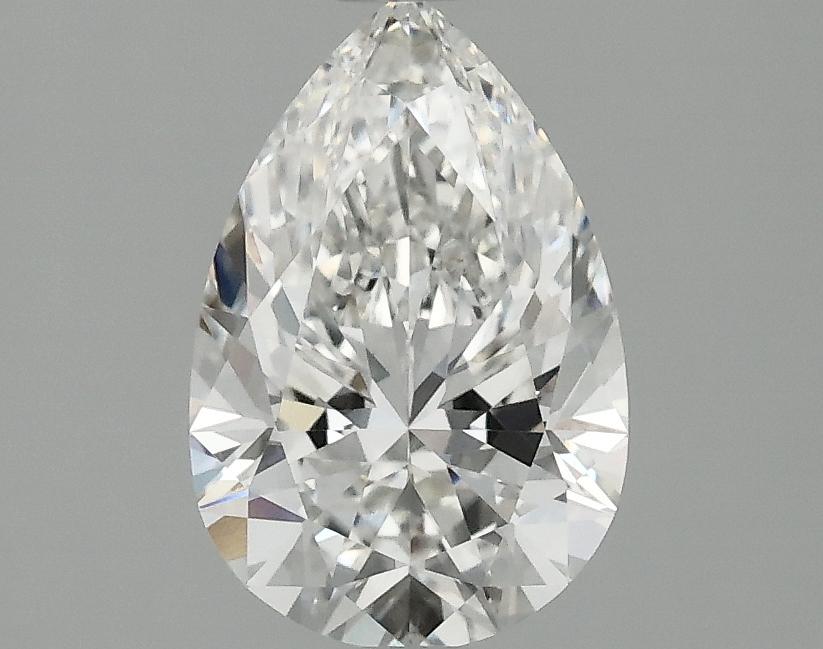 1.58 Carat Pear Shaped Excellent Cut VVS2 IGI Certified Lab Grown Diamond