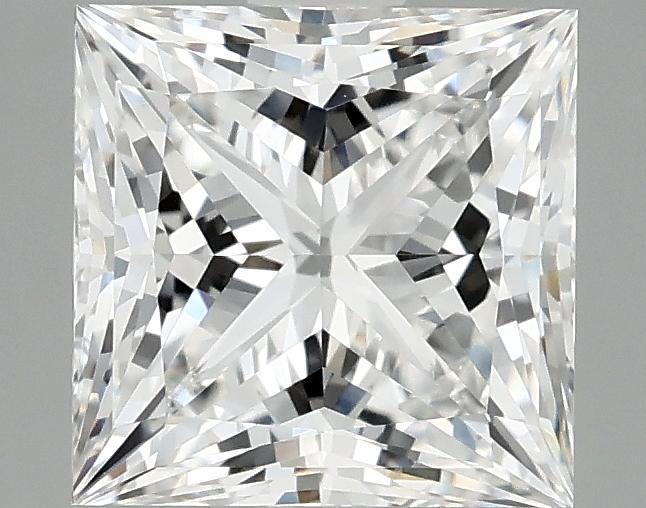 2.59 Carat Princess Shaped Ideal Cut VVS2 IGI Certified Lab Grown Diamond