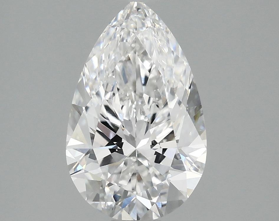 2.08 Carat Pear Shaped Ideal Cut VVS2 IGI Certified Lab Grown Diamond