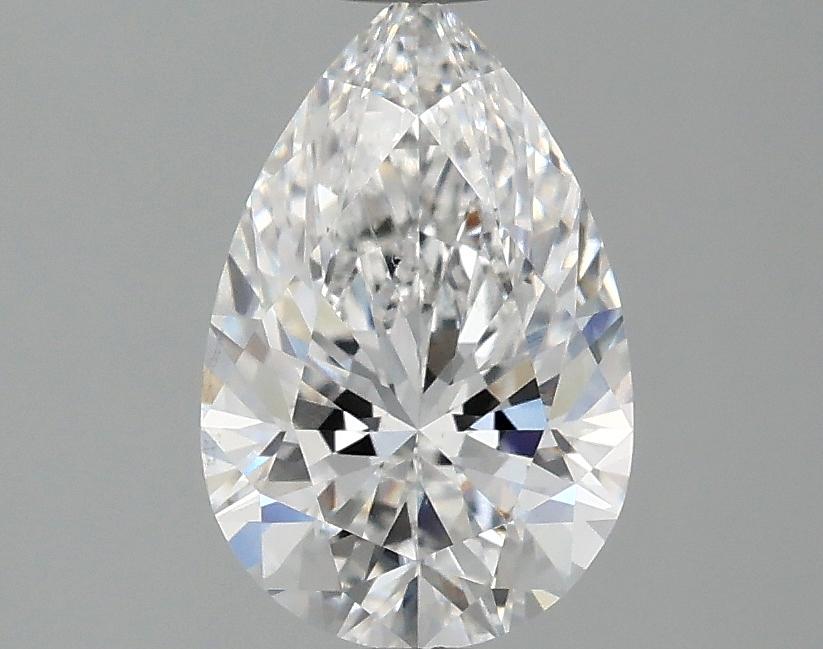1.57 Carat Pear Shaped Excellent Cut VS2 IGI Certified Lab Grown Diamond