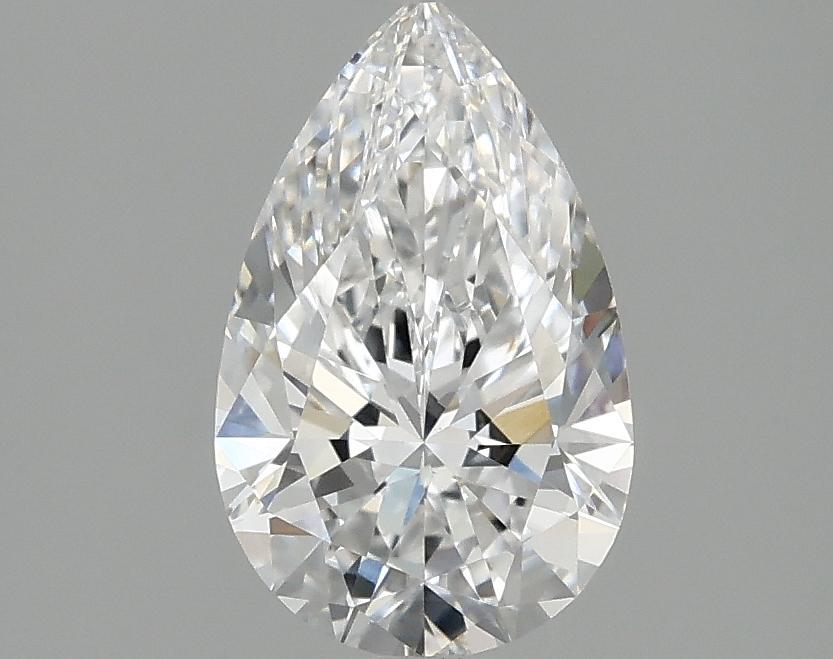 1.35 Carat Pear Shaped Ideal Cut VVS2 IGI Certified Lab Grown Diamond