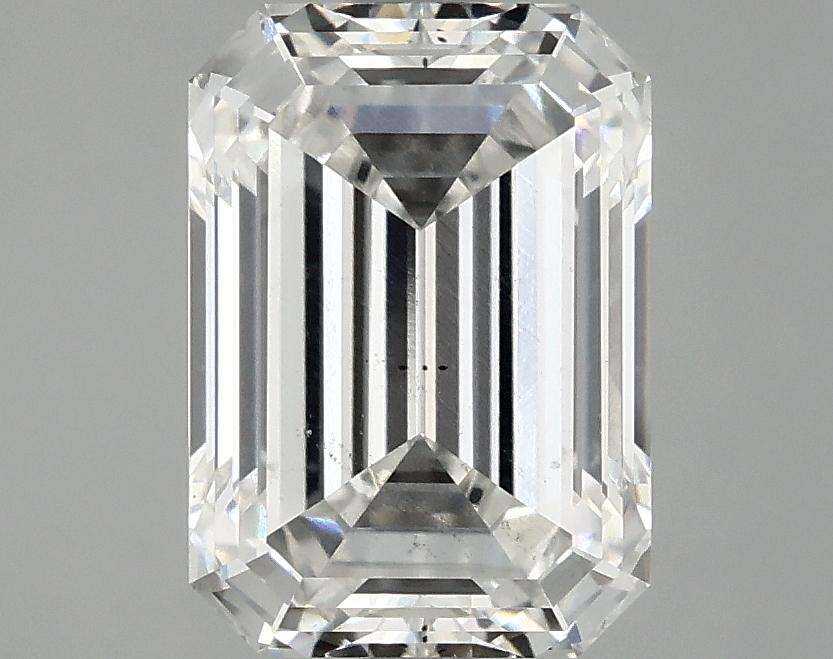 2.96 Carat Emerald Shaped Ideal Cut VS2 IGI Certified Lab Grown Diamond