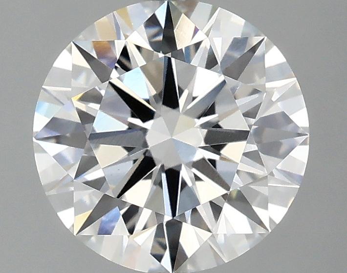 2.09 Carat Round Shaped Ideal Cut VVS2 IGI Certified Lab Grown Diamond