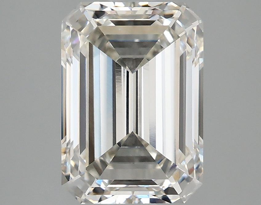 3.09 Carat Emerald Shaped Ideal Cut VS1 IGI Certified Lab Grown Diamond