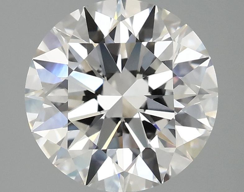 3.04 Carat Round Shaped Ideal Cut VVS2 IGI Certified Lab Grown Diamond