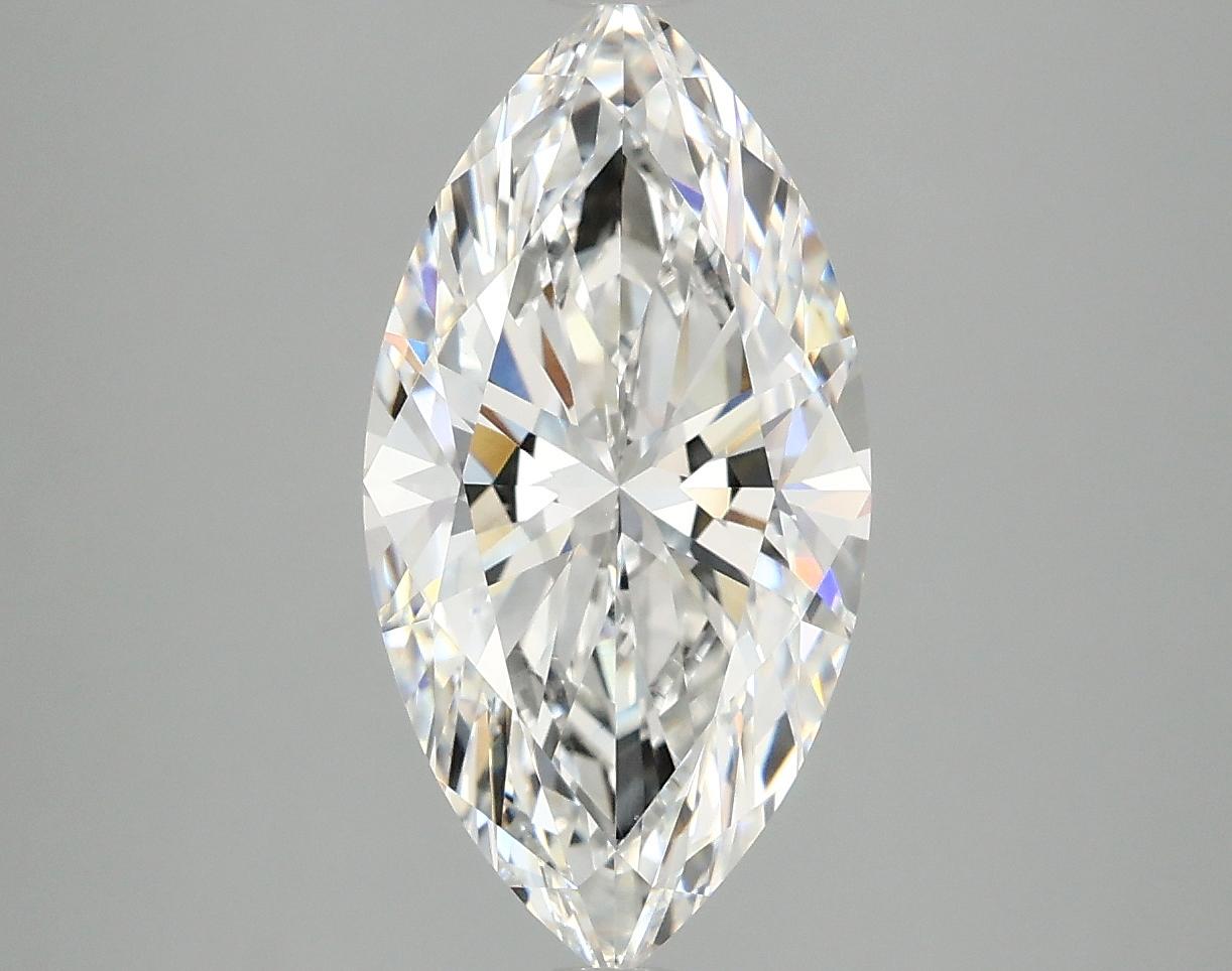 3.01 Carat Marquise Shaped Ideal Cut VVS2 IGI Certified Lab Grown Diamond