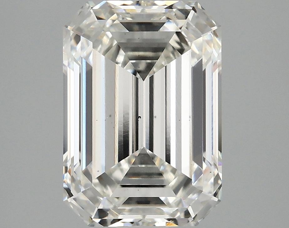 2.56 Carat Emerald Shaped Ideal Cut VS2 IGI Certified Lab Grown Diamond