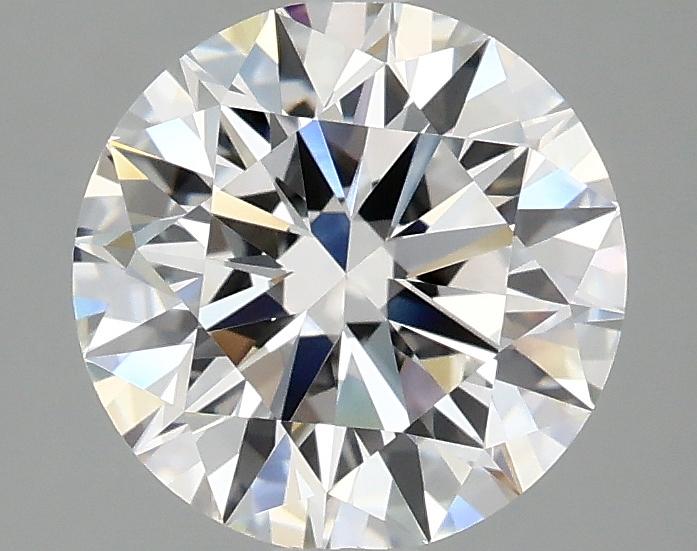 2.05 Carat Round Shaped Ideal Cut VVS2 IGI Certified Lab Grown Diamond