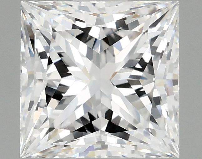 1.08 Carat Princess Shaped Ideal Cut VVS2 IGI Certified Lab Grown Diamond