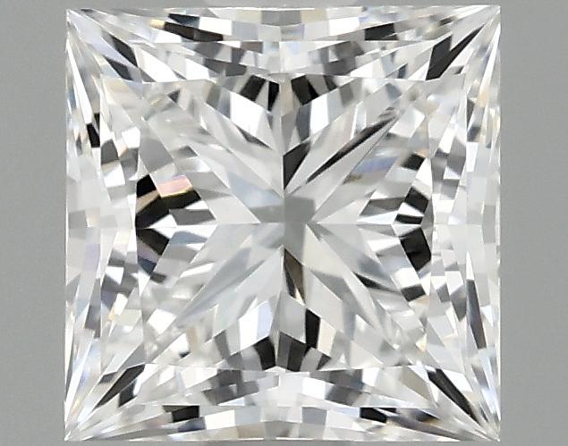 0.98 Carat Princess Shaped Ideal Cut VVS2 IGI Certified Lab Grown Diamond