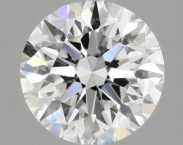 2.03 Carat Round Shaped Excellent Cut VVS2 IGI Certified Lab Grown Diamond