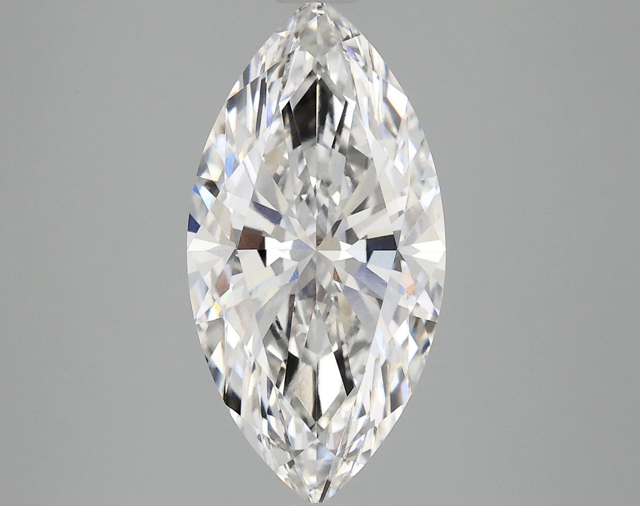 3.08 Carat Marquise Shaped Ideal Cut VS1 IGI Certified Lab Grown Diamond