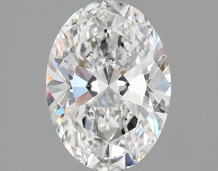 1.55 Carat Oval Shaped Ideal Cut VS2 IGI Certified Lab Grown Diamond