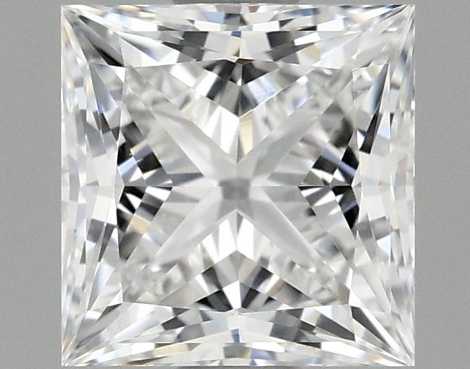 1.09 Carat Princess Shaped Ideal Cut VVS1 IGI Certified Lab Grown Diamond