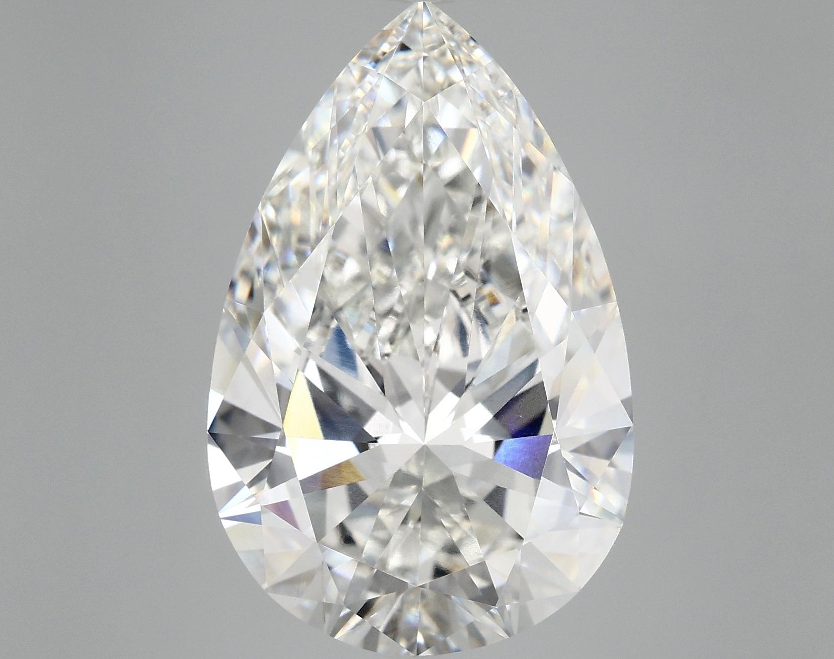 10.01 Carat Pear Shaped Ideal Cut VS1 IGI Certified Lab Grown Diamond