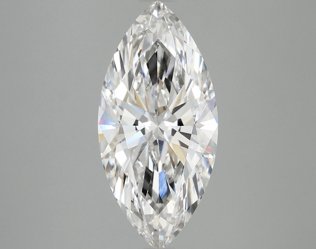 2.93 Carat Marquise Shaped Excellent Cut VS2 IGI Certified Lab Grown Diamond