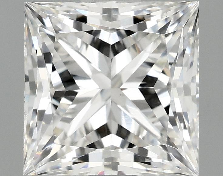 1.57 Carat Princess Shaped Ideal Cut VS2 IGI Certified Lab Grown Diamond