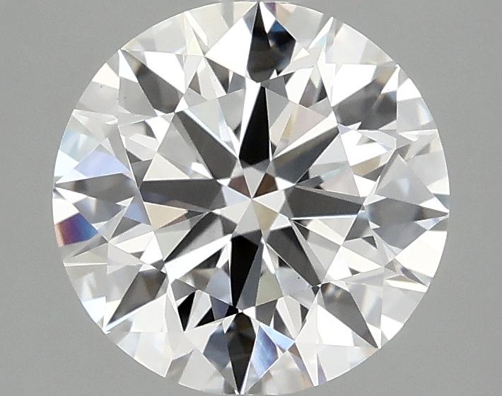 2.08 Carat Round Shaped Ideal Cut VVS2 IGI Certified Lab Grown Diamond