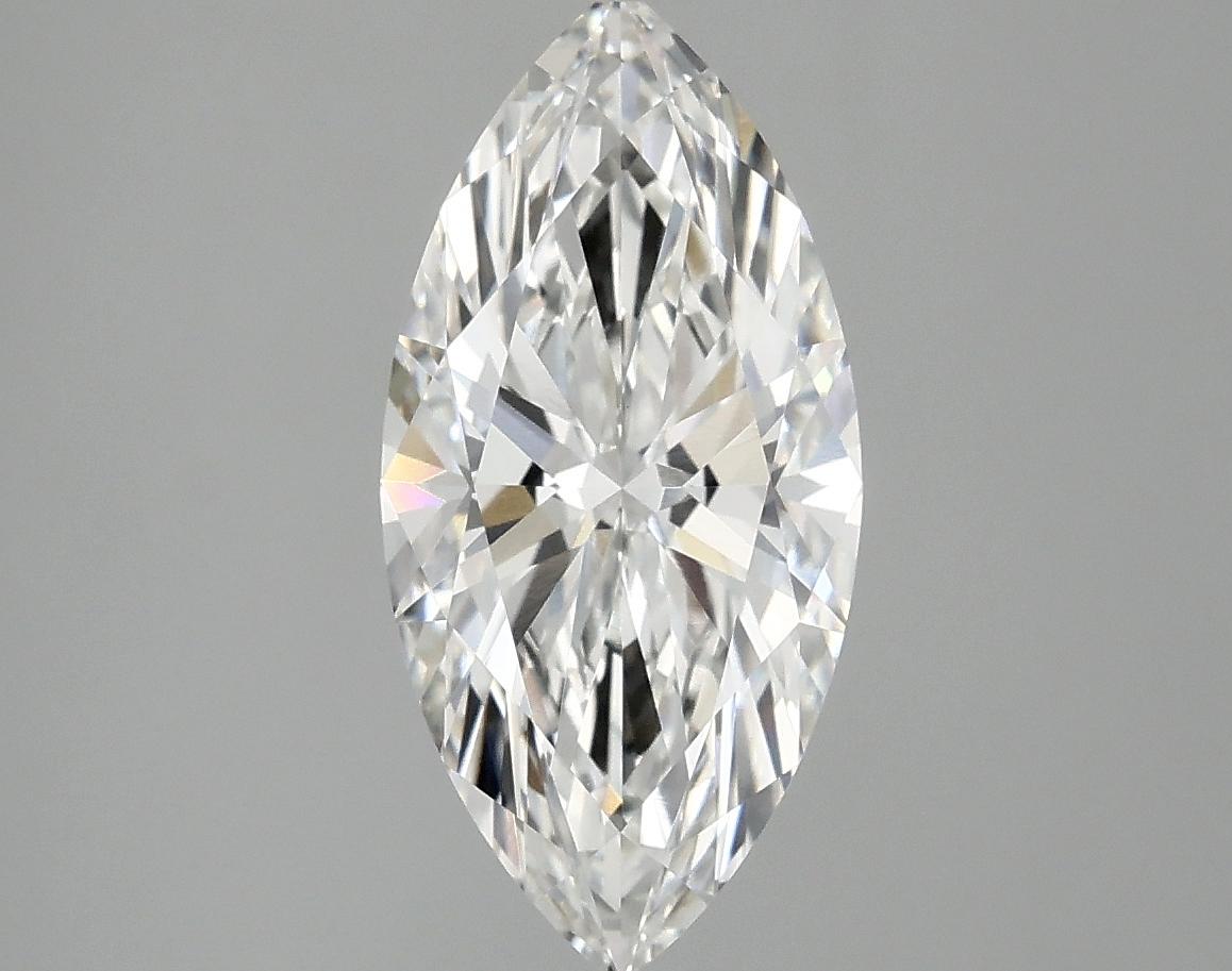 2.05 Carat Marquise Shaped Excellent Cut VVS2 IGI Certified Lab Grown Diamond